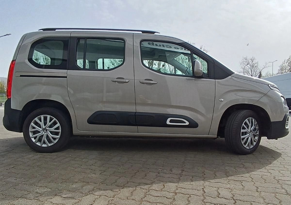 Citroen Berlingo cena 76900 przebieg: 91766, rok produkcji 2018 z Jabłonowo Pomorskie małe 596